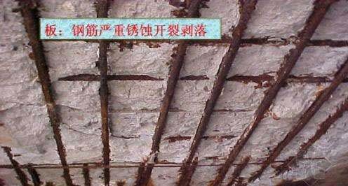 混凝土內(nèi)鋼筋銹蝕 混凝土內(nèi)鋼筋銹蝕